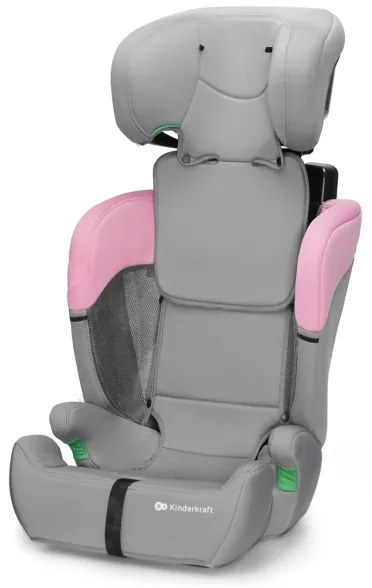 KINDERKRAFT - Seggiolino auto COMFORT UP i-Dimensioni (76-150 cm) grigio/rosa