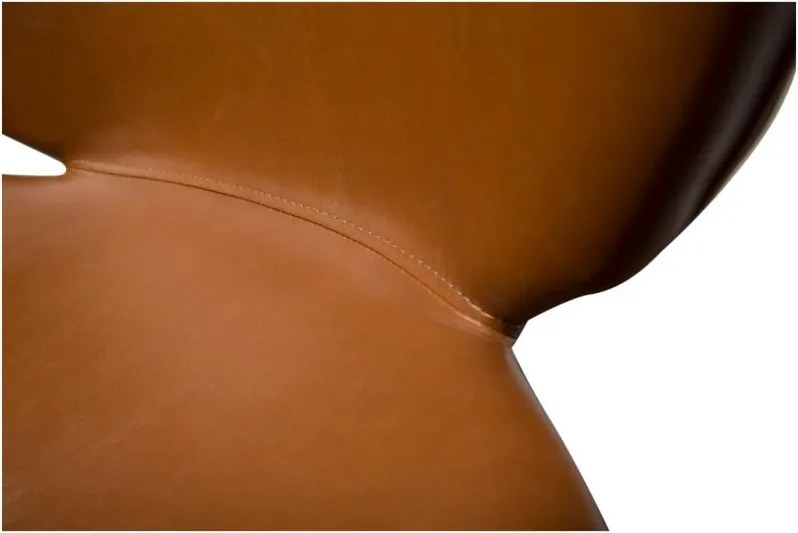 Sedia in similpelle marrone Cloud - DAN-FORM Denmark