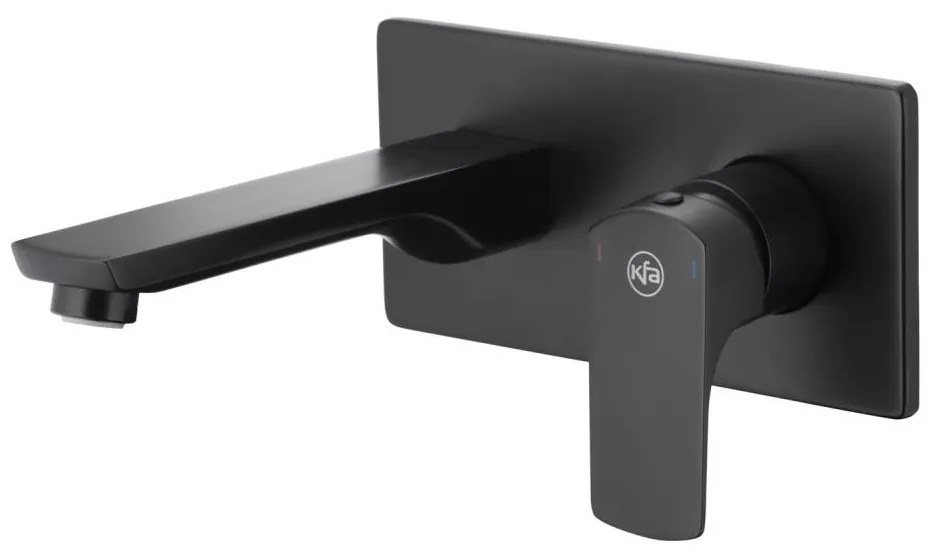 KFA Armatura 5539-810-81- Rubinetto per lavabo da incasso MOKAIT ottone/nero