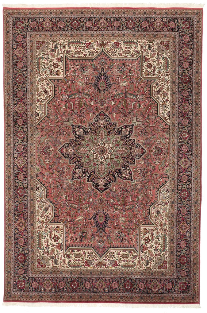 Tabriz Tappeto persiano 290x200 (Iran) Annodato A Mano