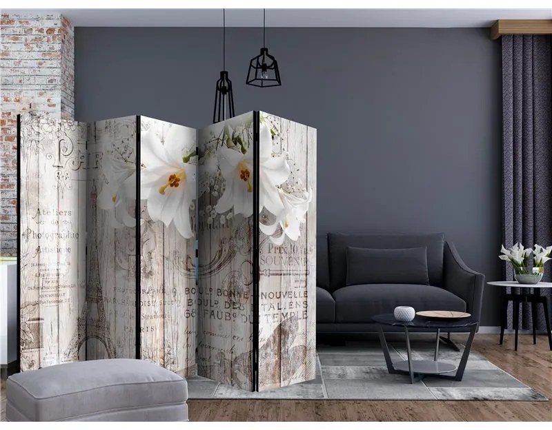 Paravento  Parisian Lilies II [Room Dividers]  Colore ---, Dimensioni e Misure 225x172