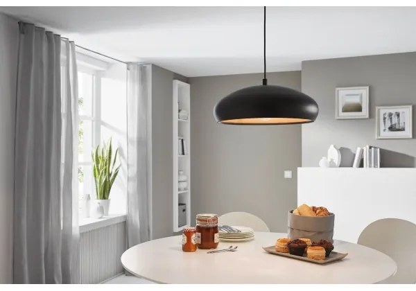 Eglo 94605 - Lampadario MOGANO 1xE27/60W/230V