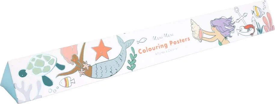 Pagine da colorare Mermaid - Meri Meri