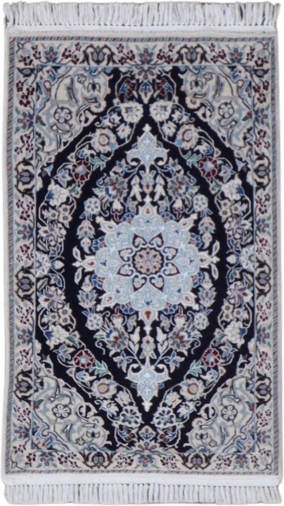 Nain Tappeto 80x50 (Iran) Annodato A Mano