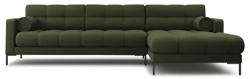 Divano angolare verde (angolo destro) Bali - Cosmopolitan Design