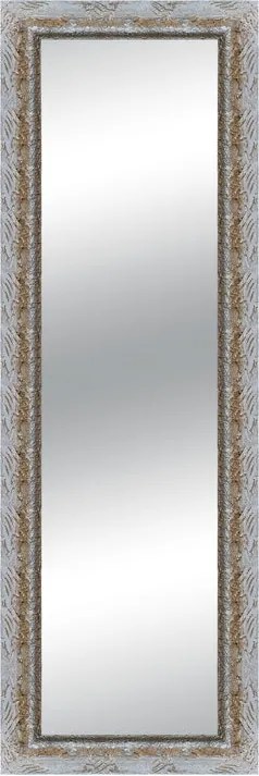 Specchio Medea rettangolare in legno argento 68 x 168 cm