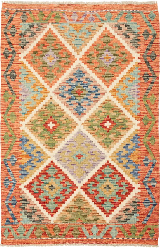 Kilim Tappeto 130 x 80 (Pakistan) Tessuto A Mano