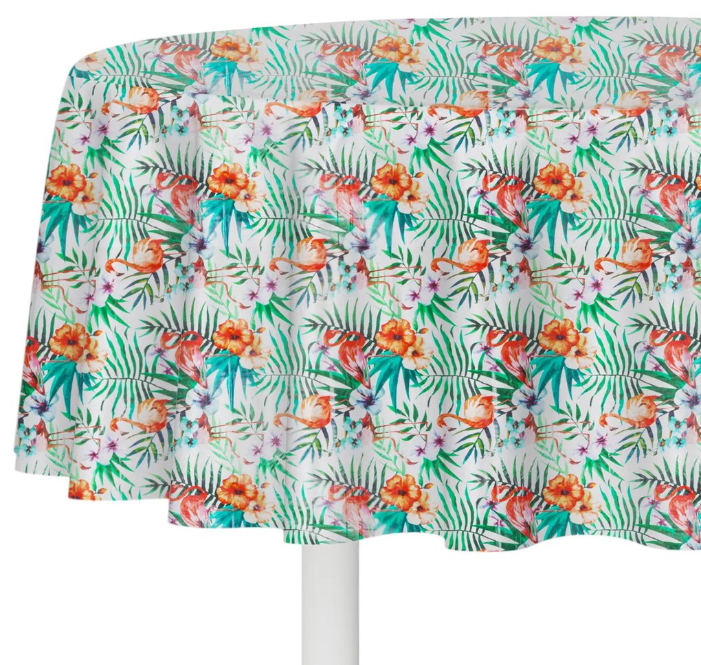 Tovaglia 80 cm rotonda Flowers