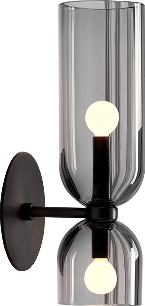 Lampada da parete APP1208-2W BLACK