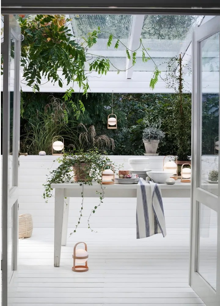 Lampada portatile a luce solare LED con USB per esterni ø 15 cm Soft Spot - Rosendahl