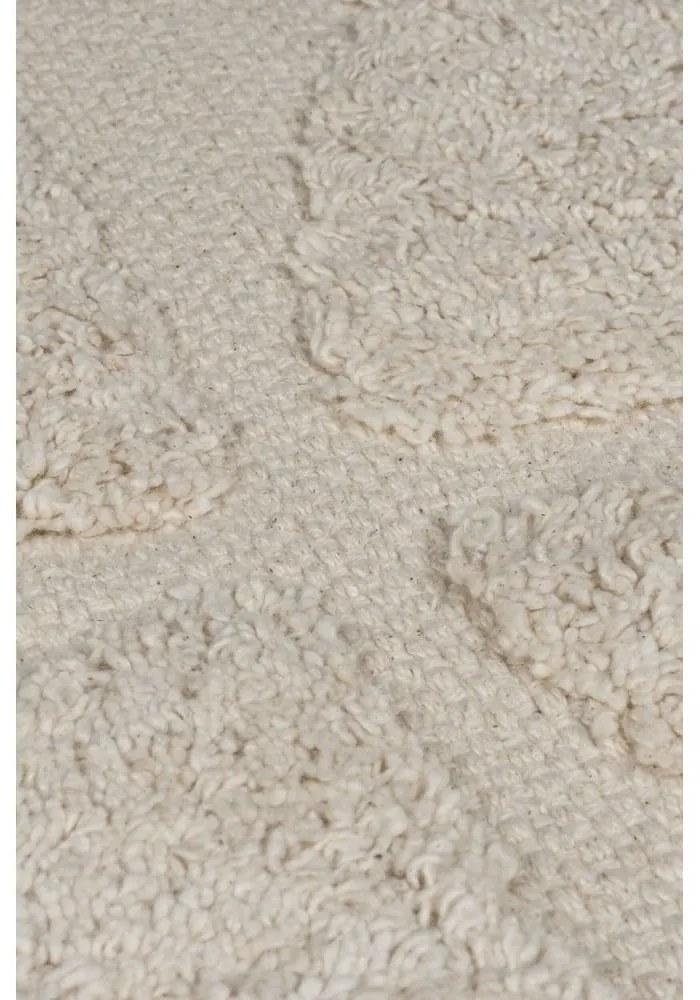 Tappeto in cotone intrecciato a mano color crema 120x170 cm Ada Arch Geo - Flair Rugs