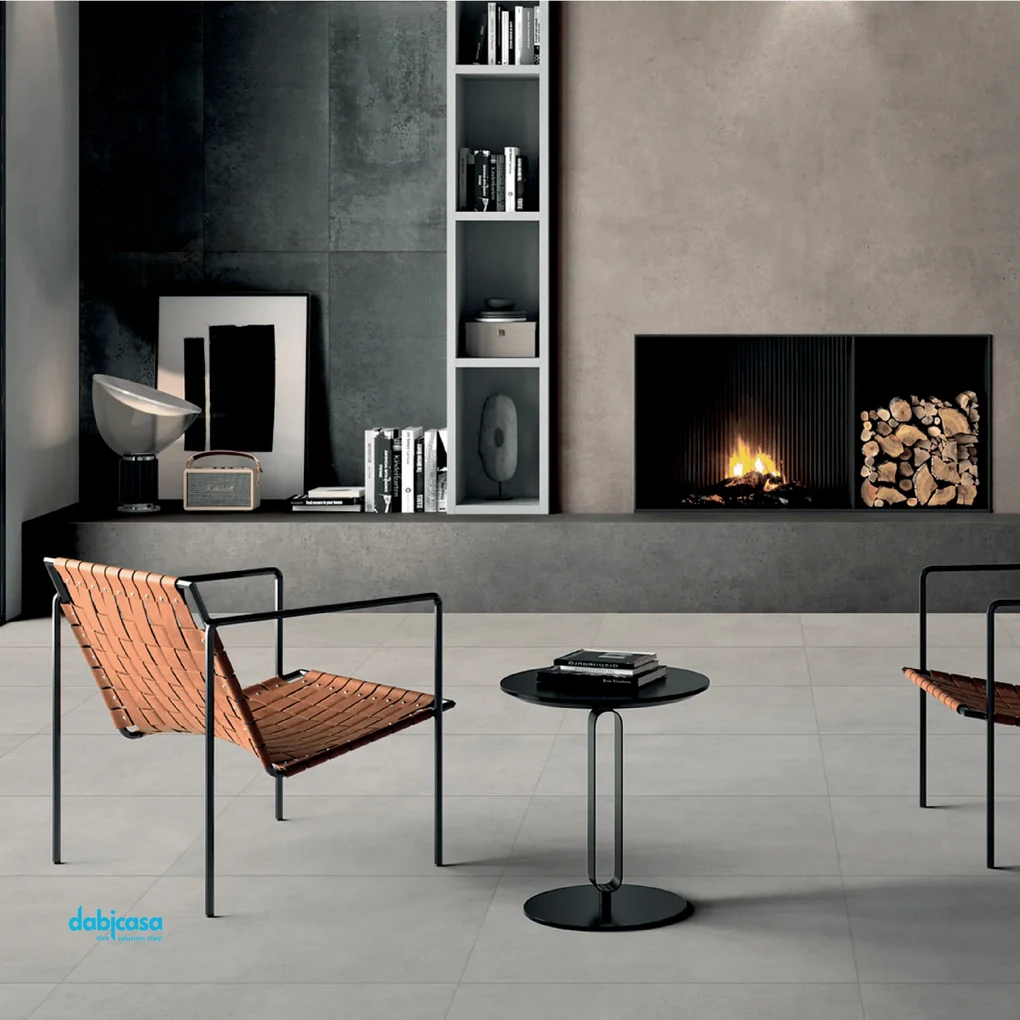 Ceramiche Mariner "Absolute" Cement Ivory Rett.60x120 | BIANO