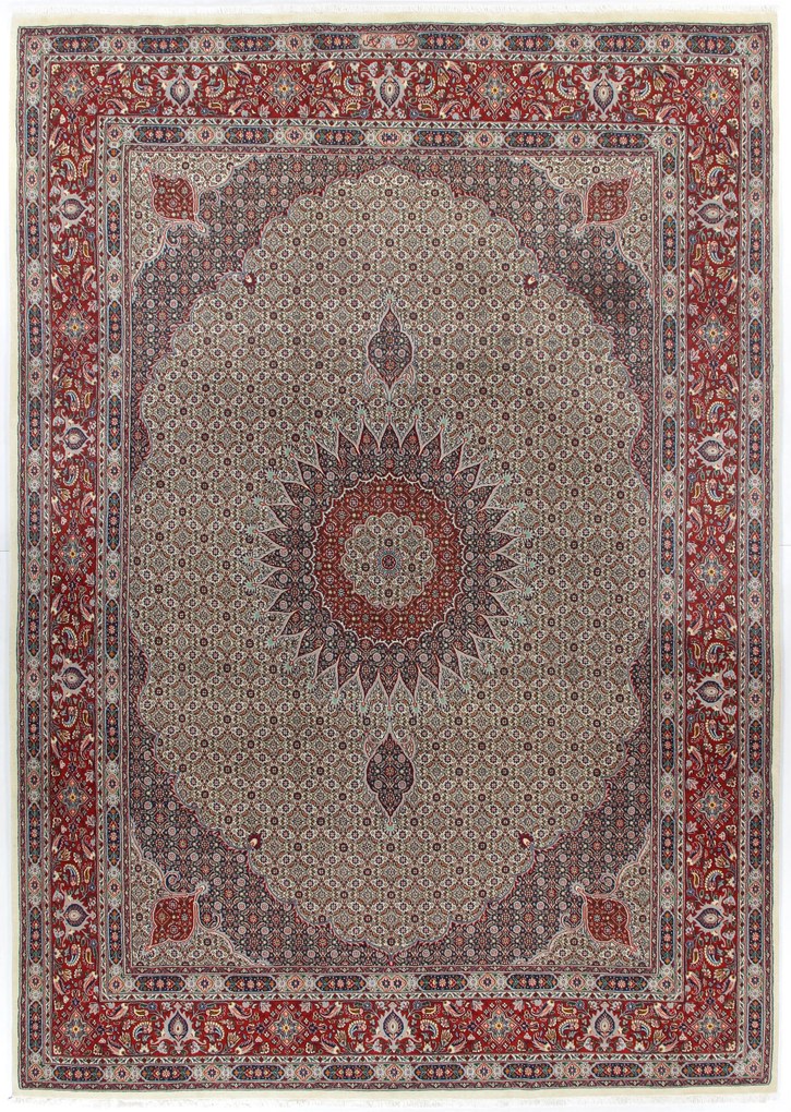Moud Tappeto 250 x 350 (Iran) Annodato A Mano