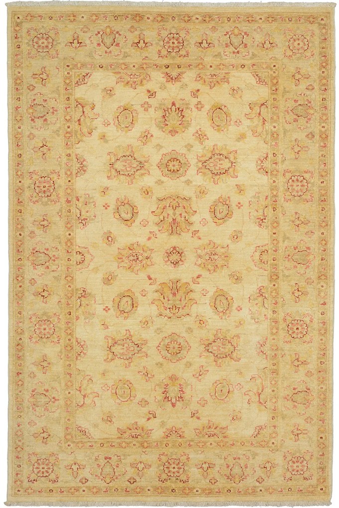 Ziegler Tappeto 120x190 Beige (Afghanistan) Annodato A Mano