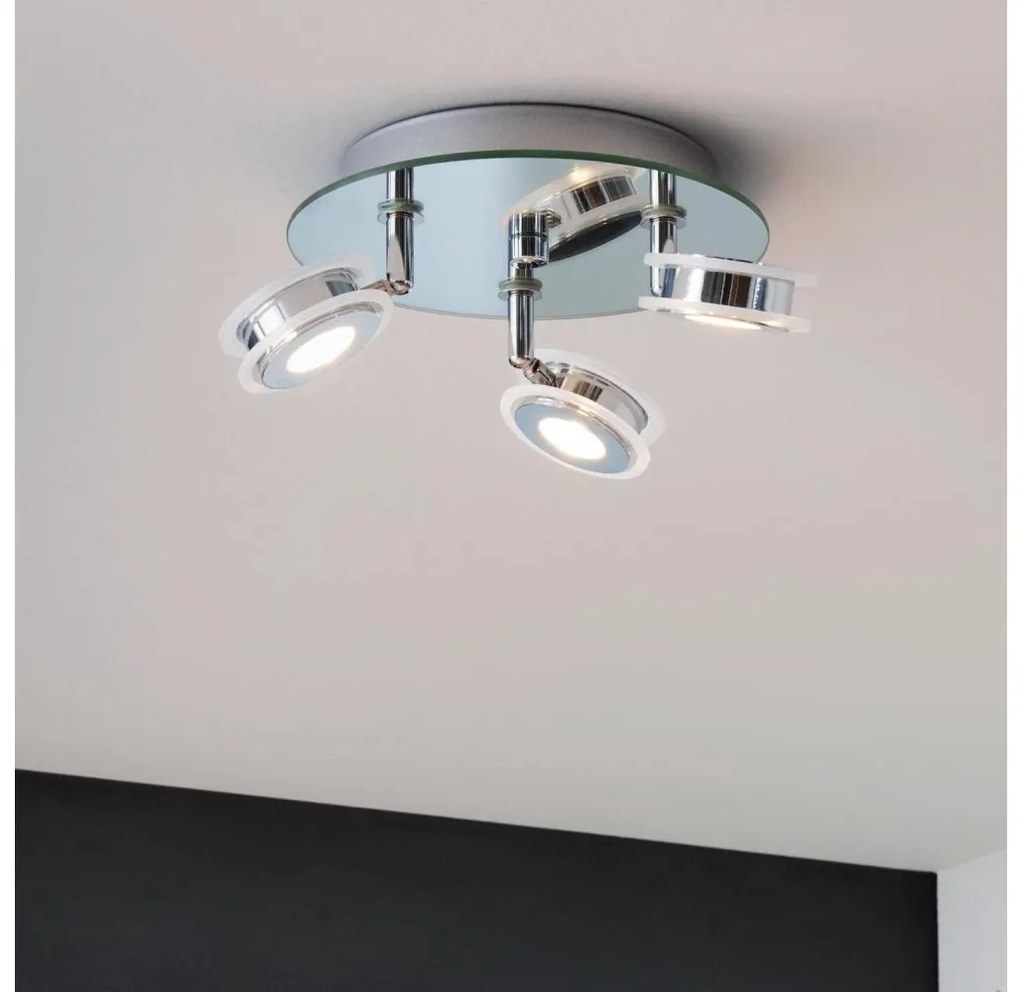 Eglo 95279 - Faretto LED da bagno AGUEDA 3xLED/3,3W/230V