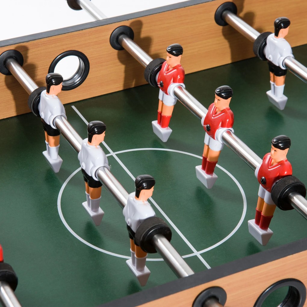 Calcio Balilla Professionale in Legno MDF 87x43x78 cm...