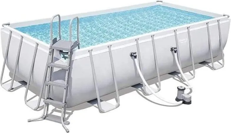 Piscina fuori terra Bestway 56670 Rettangolare Power Steel 488x244x122 cm
