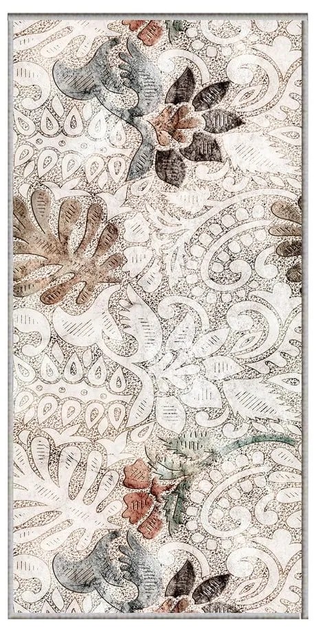 Runner beige lavabile 58x240 cm Vintage Garden - Oyo Concept
