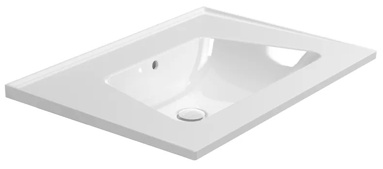 Ceramica Flaminia BLOOM lavabo 72 cm sospesa o su mobile in ceramica bianco