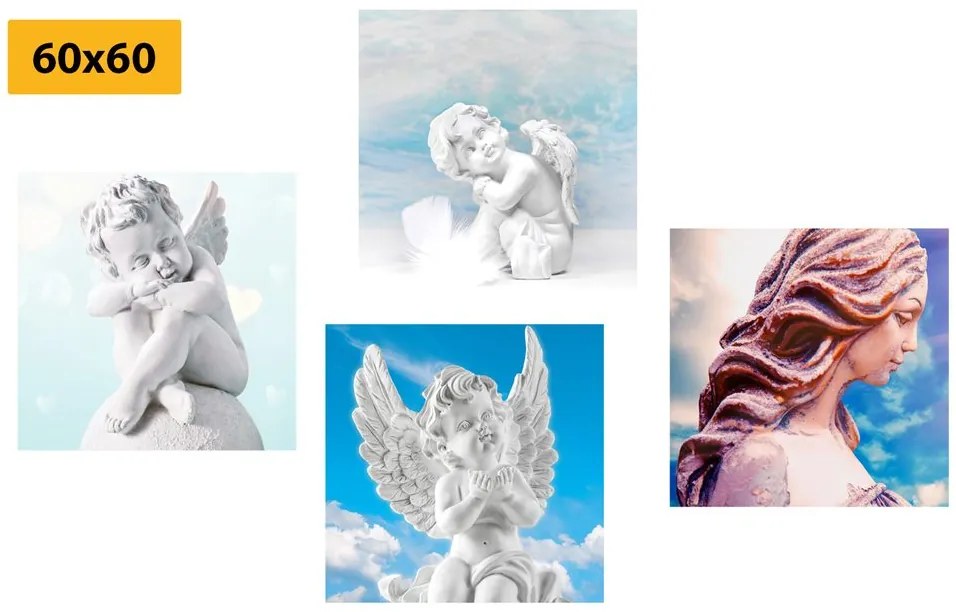 Set di quadri – Gioia celeste