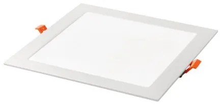 Incasso led flap bianco in alluminio 24ww 2700lm cct 1,85x24x24cm i...