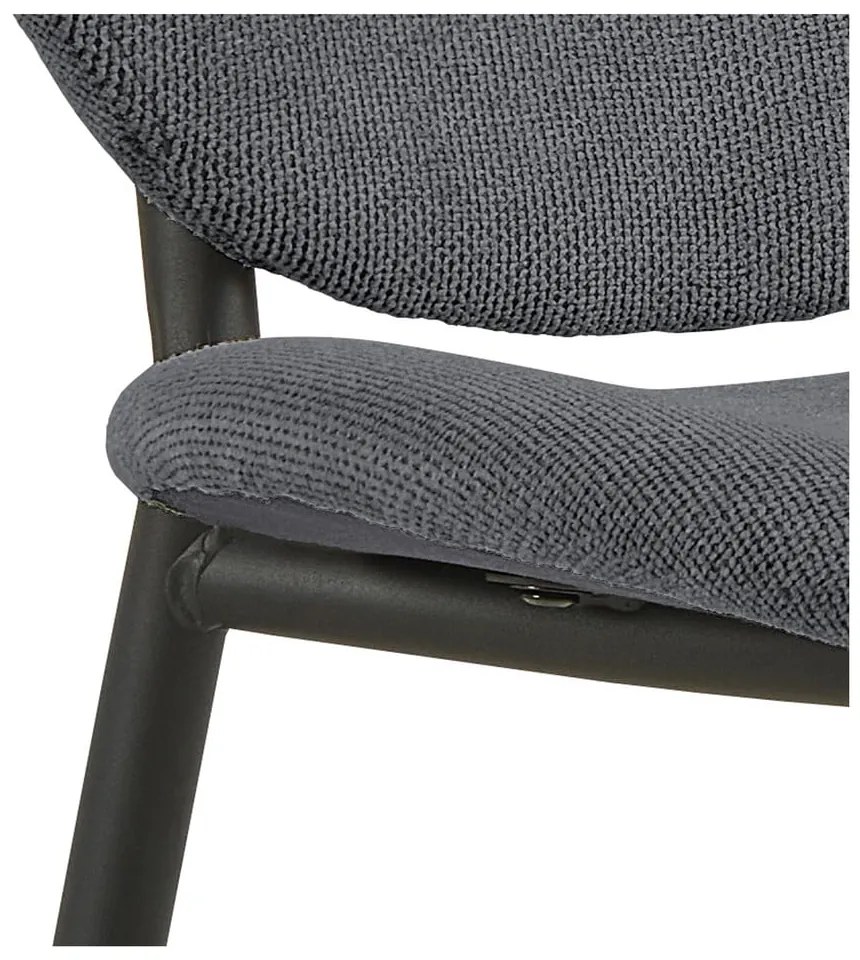 Sedia da pranzo color antracite Cliff – Actona