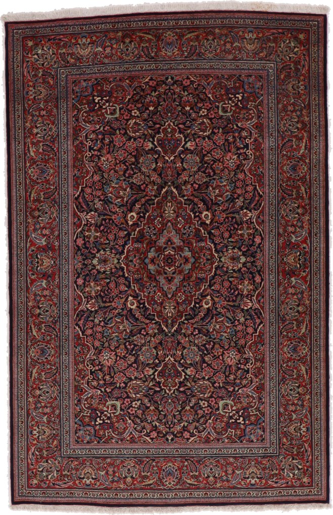Kashan Tappeto persiano 210 x 140 (Iran) Annodato A Mano