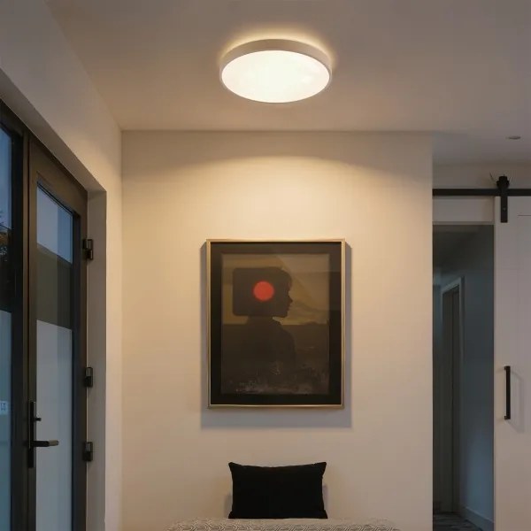 Brilagi - Apparecchio LED dimmerabile GLASS POOL DOUBLE LED/48W/230V 40 cm beige + telecomando
