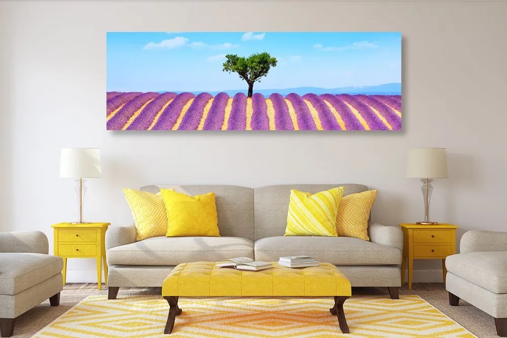 Quadro su tela – Campo di lavanda provenzale
