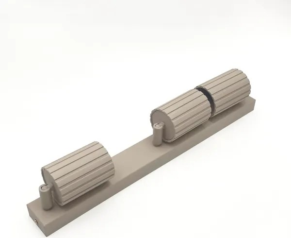 Brilagi - Faretto CRISPINA 3xGU10/10W/230V beige