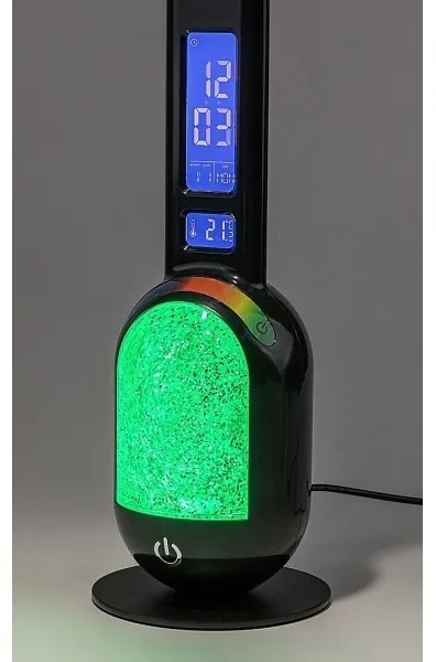 Rabalux 74230 - LED RGB Lampada da tavolo dimmerabile FIGEN LED/5W/230V nero