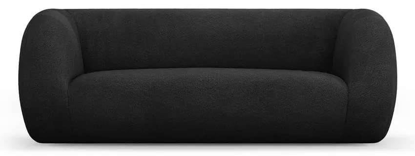 Divano bouclé grigio scuro 210 cm Essen - Cosmopolitan Design