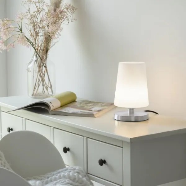 Paul Neuhaus 4146-55-LED Lampada da tavolo dimmerabile SONJA 1xG9/3W/230V cromo opaco