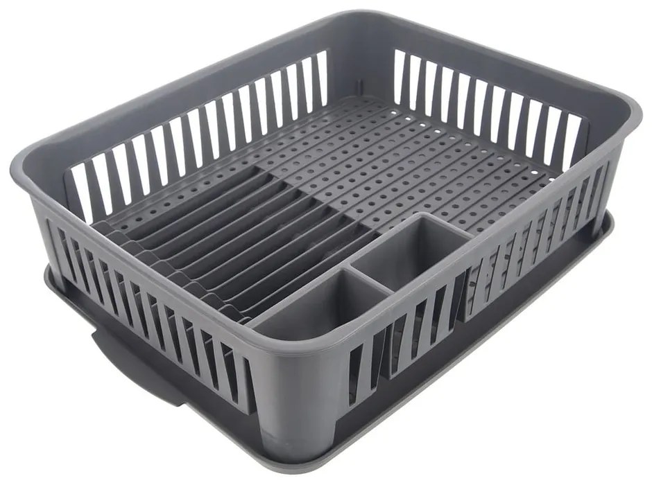 Vassoio di raccolta in plastica grigia - Orion