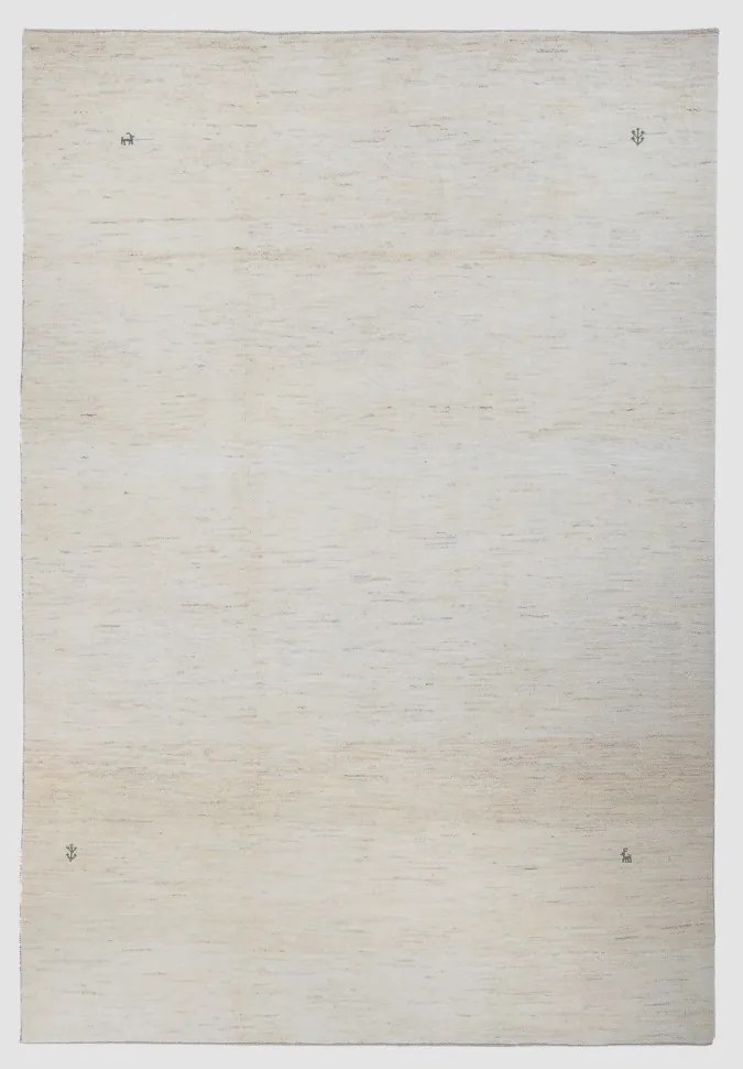 Gabbeh Tappeto 210 x 290 Beige (Iran) Annodato A Mano