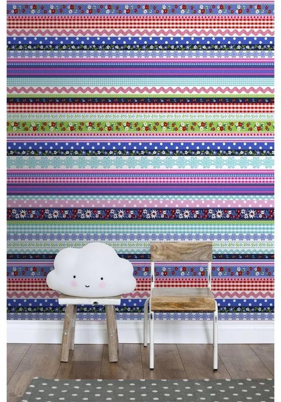 Fotomurale ESTA Nastri, multicolor 93X280 cm