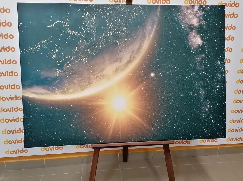 Quadro su tela – Vista dallo spazio