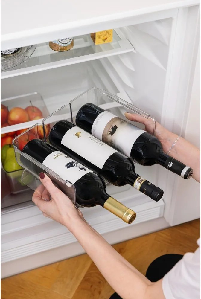 Organizer per bottiglie in plastica 20x30 cm – Casa De Engel