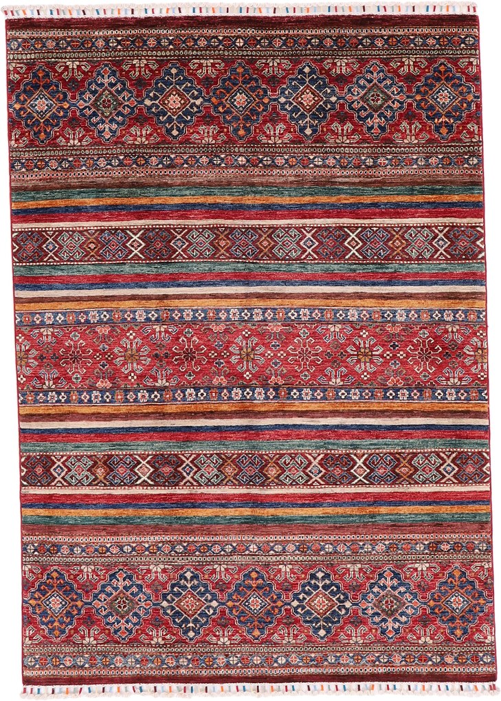 Samarkand Tappeto 210 x 150 (Pakistan) Annodato A Mano