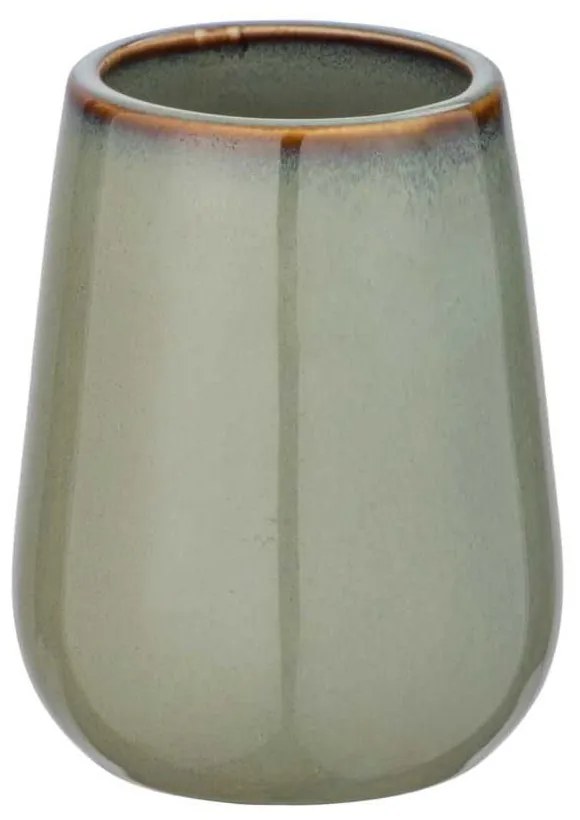 Set di accessori da bagno verde in ceramica Sermione - Wenko