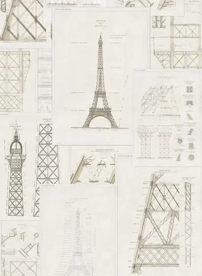 Mindthegap Carta da parati Grand Eiffel - WP20217