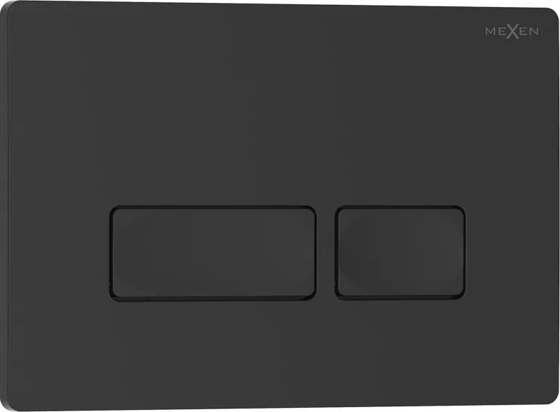 Mexen Tex 04 pulsante di risciacquo, nero opaco - 6104-02