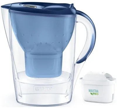 Brocca filtrante Brita Marella +1 Maxtra Pro PP Azzurro polipropilene 2,4 L 150 l