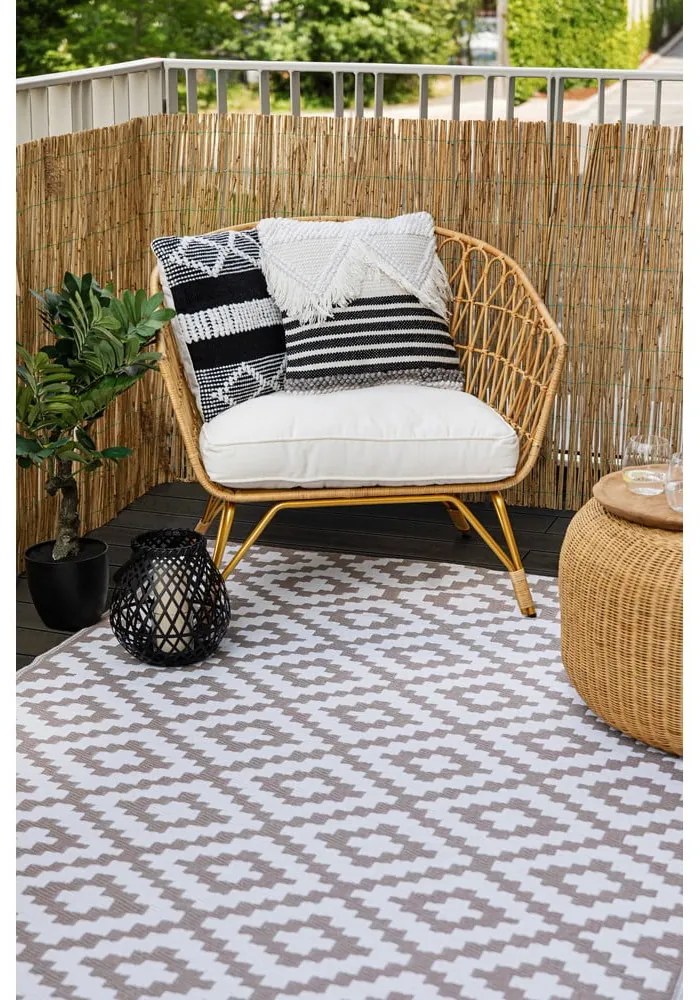 Cuscino per esterni in plastica riciclata Hobart, 45 x 45 cm - Green Decore