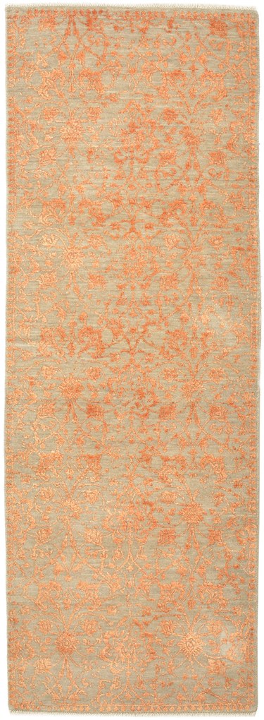 Asman Tappeto 200 x 70 (Indian) Annodato A Mano