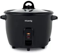 Cuociriso 0,8 L H.Koenig nero