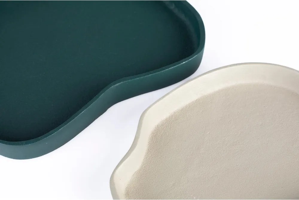 Vassoi decorativi in metallo in set di 2 35x23 cm Revolt - Zuiver