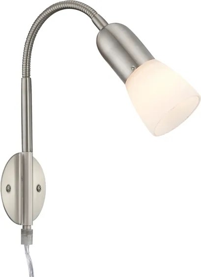 GLOBO 5453-1W - Flessibile piccola lampada 1xE14/40W/230V