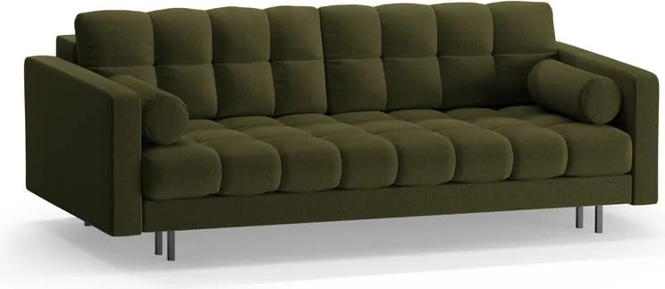 Divano verde allungabile/con contenitore 222 cm Bali – Cosmopolitan Design