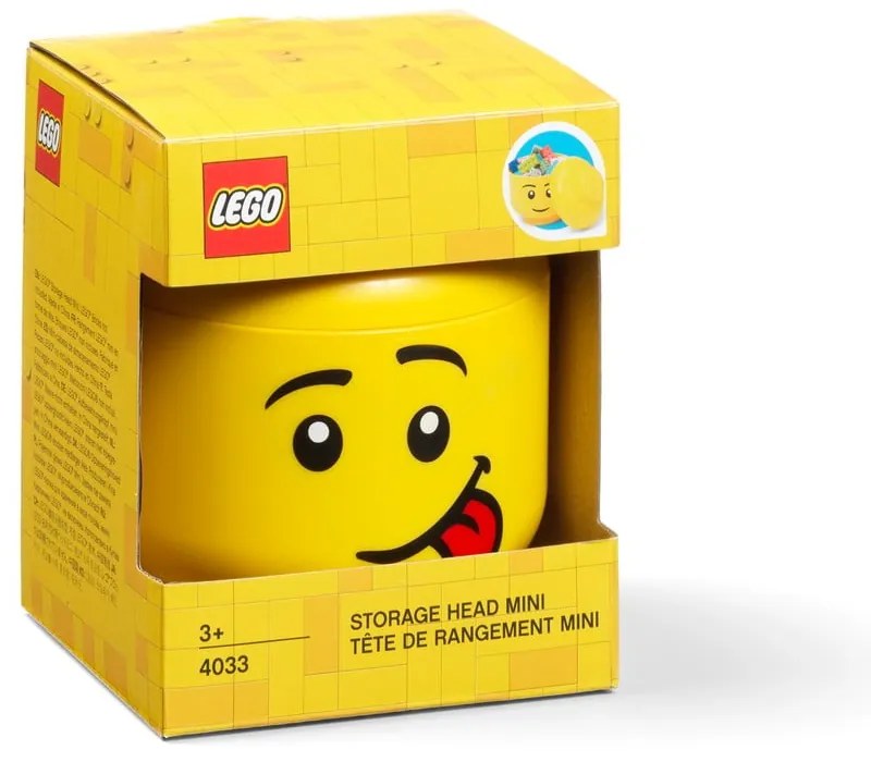 Contenitore giallo Silly, ø 10,6 cm - LEGO®